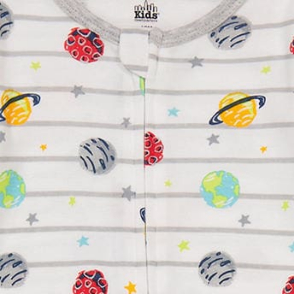 Kids Headquarters Kids' 3-pack Cotton Sleeper - Picture 3 of 7